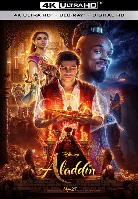 فيلم Aladdin 2019 4K BluRay مترجم اون لاين
