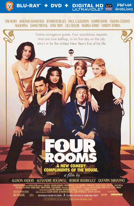 مشاهدة فيلم Four Rooms 1995 مترجم اون لاين