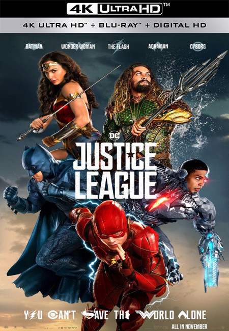 فيلم Justice League 2017 4K BluRay مترجم اون لاين