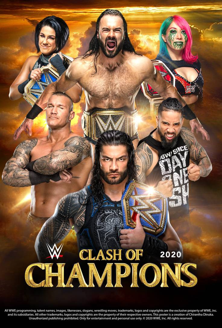 مشاهدة عرض كلاش اوف تشامبيونز WWE Clash of Champions 2020 مترجم