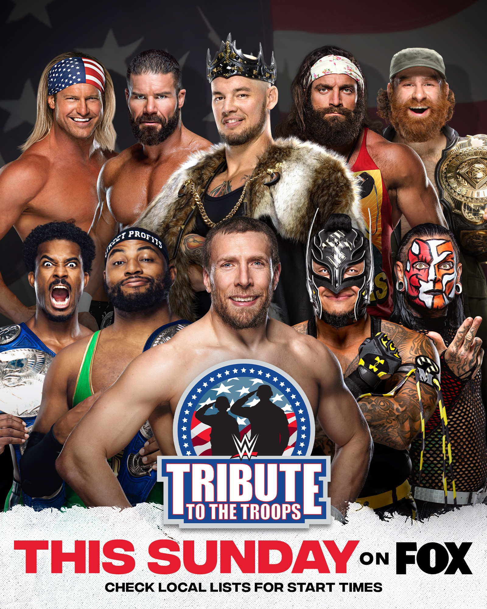 عرض WWE Tribute to the Troops 2020 اون لاين