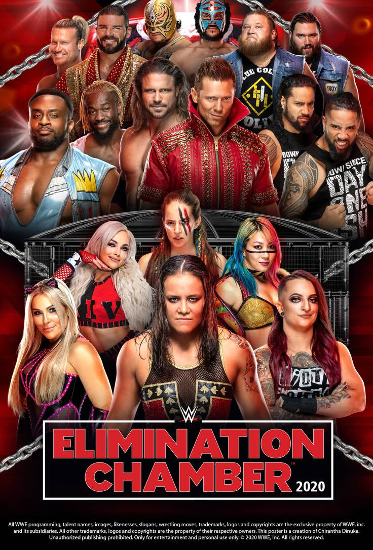 مشاهدة عرض WWE Elimination Chamber 2020 مترجم