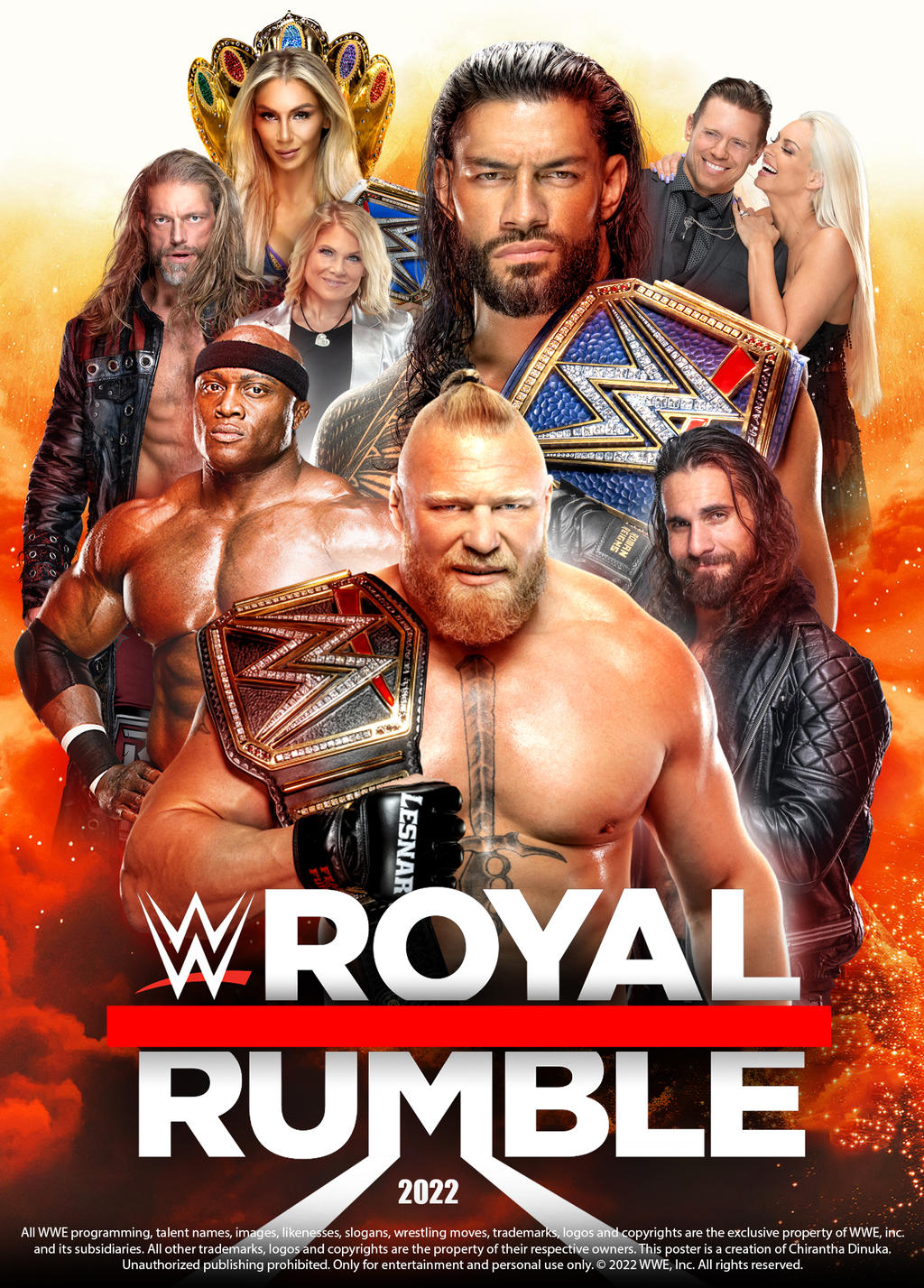 مشاهدة عرض WWE Royal Rumble 2022 مترجم