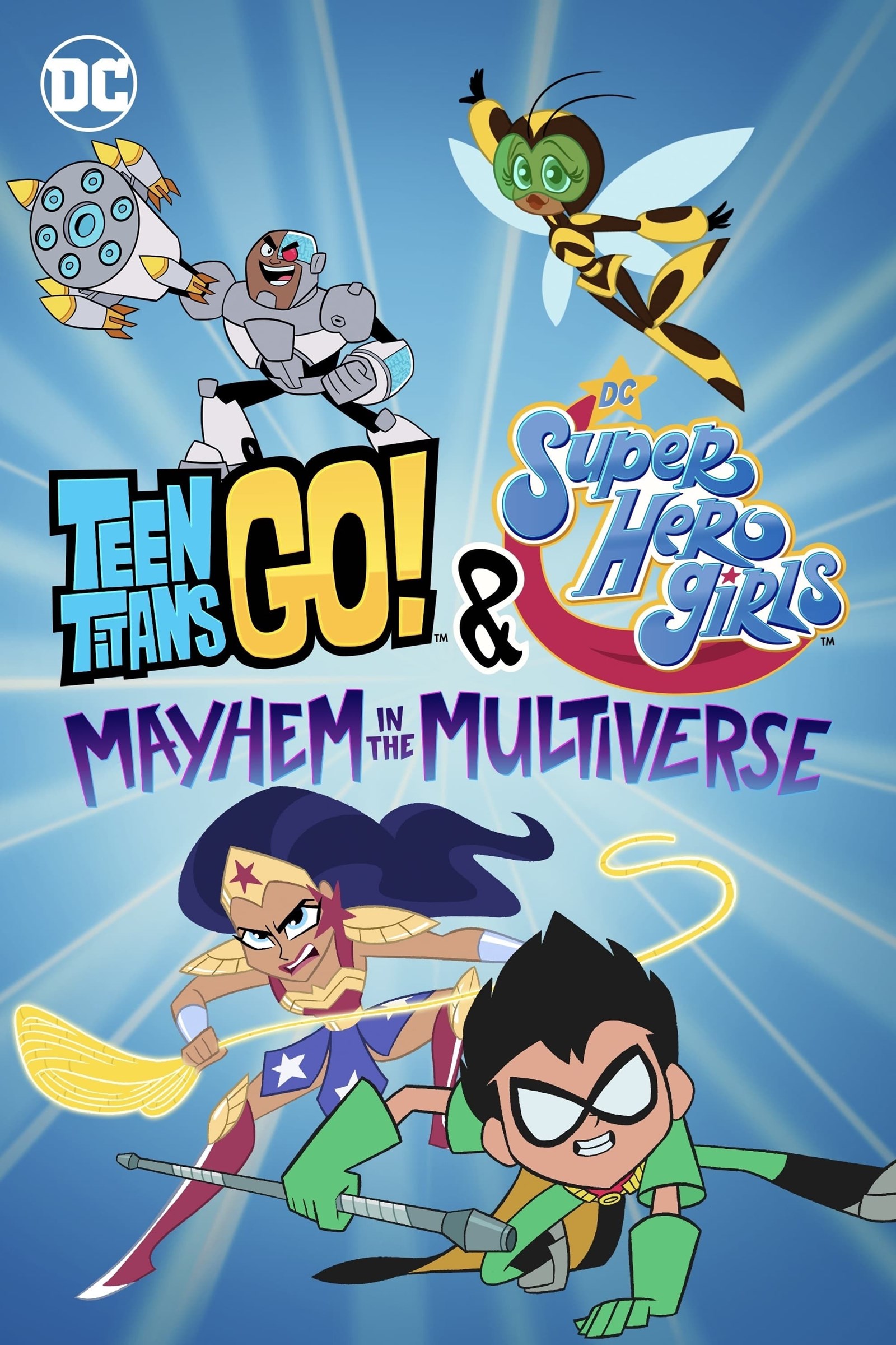 مشاهدة فيلم Teen Titans Go! & DC Super Hero Girls: Mayhem in the Multiverse 2022 مترجم اون لاين