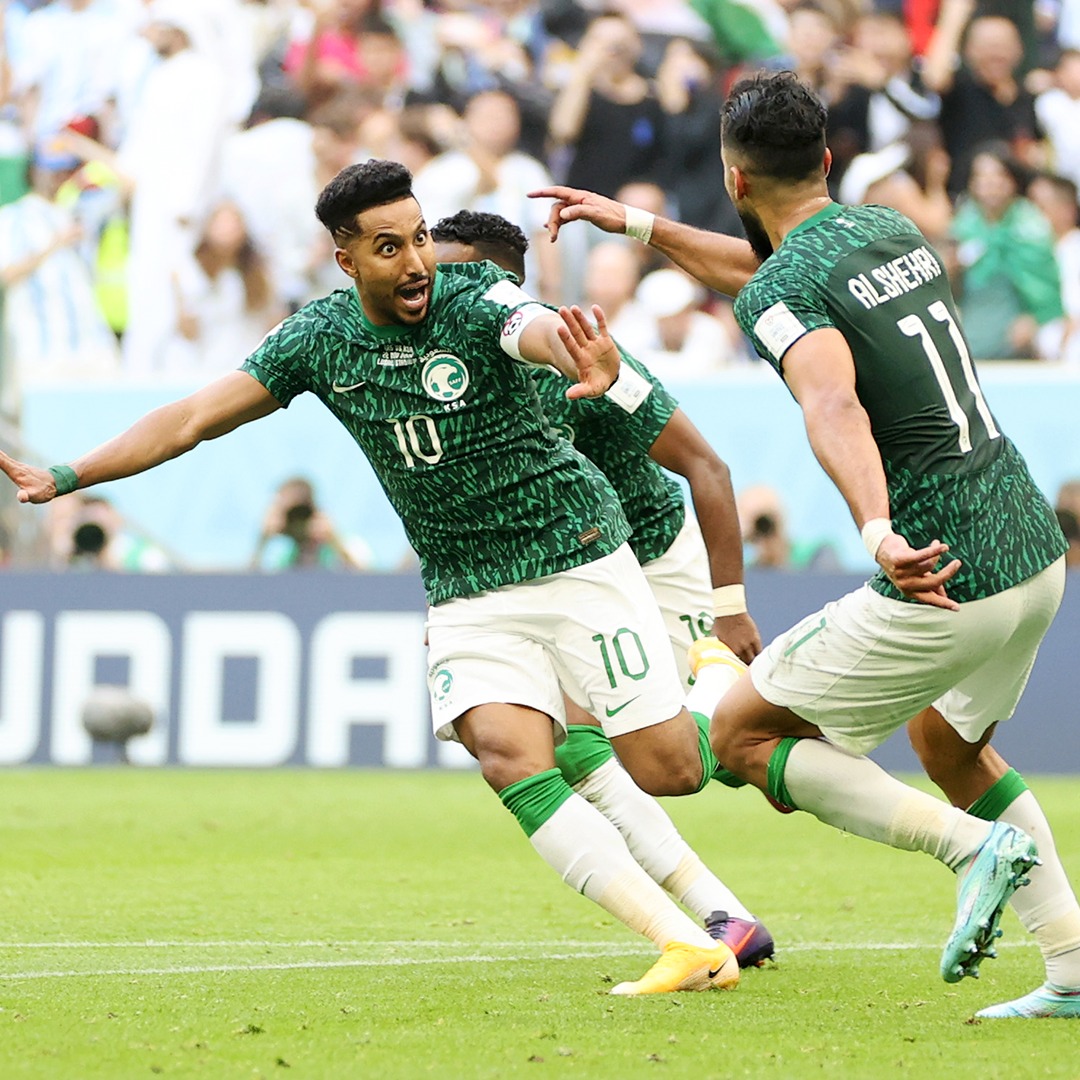 اهداف لقاء السعودية × الارجنتين في كأس العالم 2022 قطر بتعليق خليل البلوشي