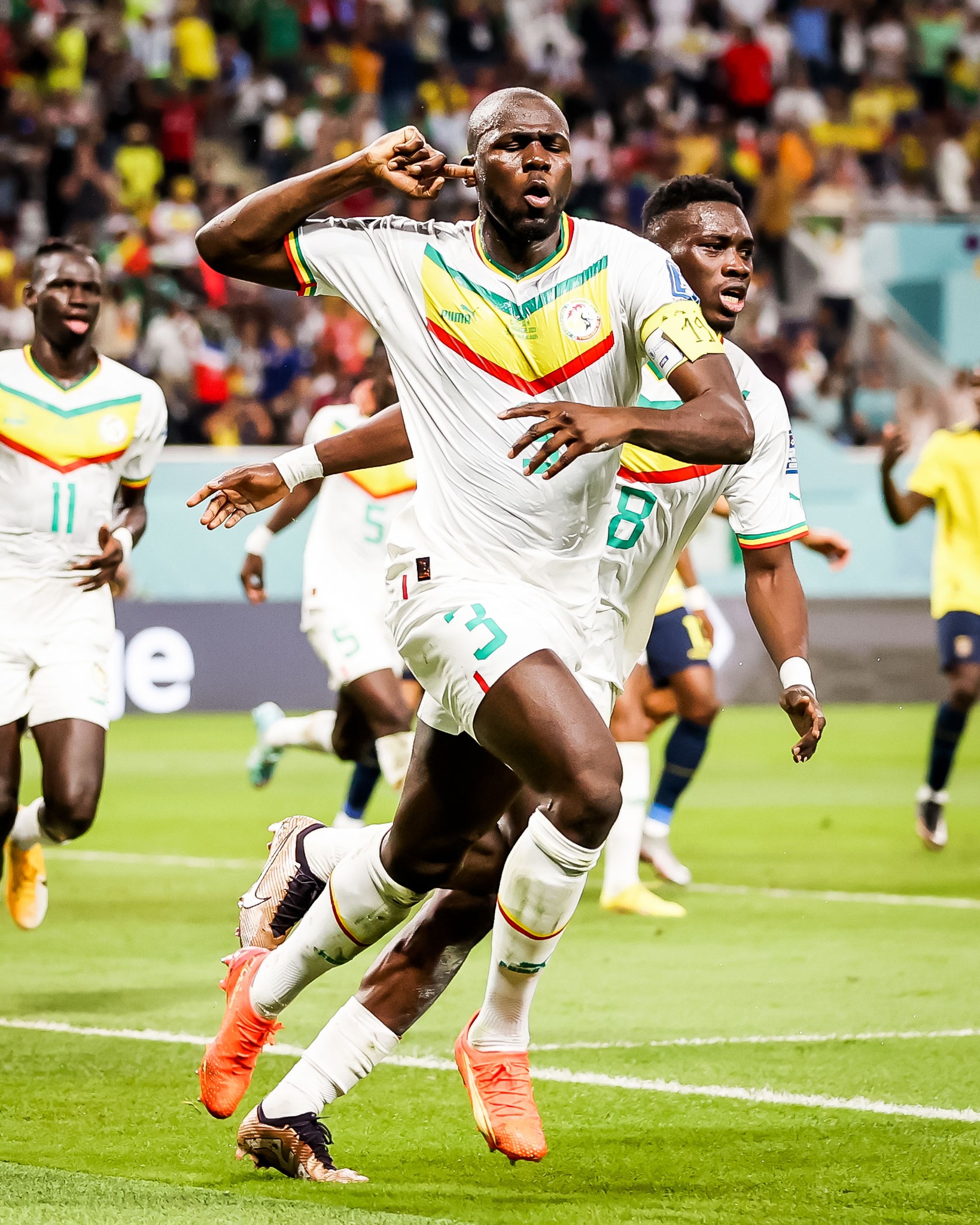 اهداف لقاء السنغال × الأكوادور في كأس العالم 2022 قطر بتعليق محمد بركات