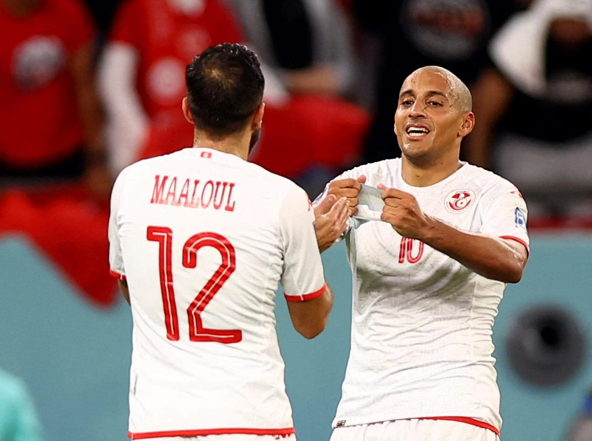 اهداف لقاء تونس × فرنسا في كأس العالم 2022 قطر بتعليق عصام الشوالي