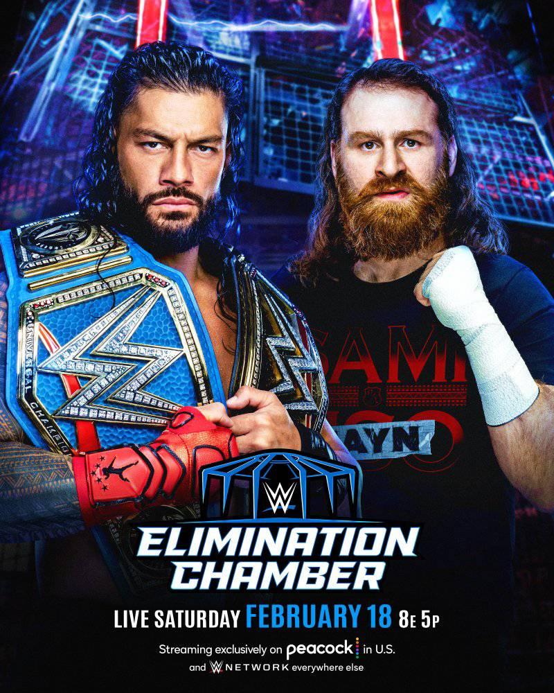 مشاهدة عرض WWE Elimination Chamber 2023 مترجم اون لاين