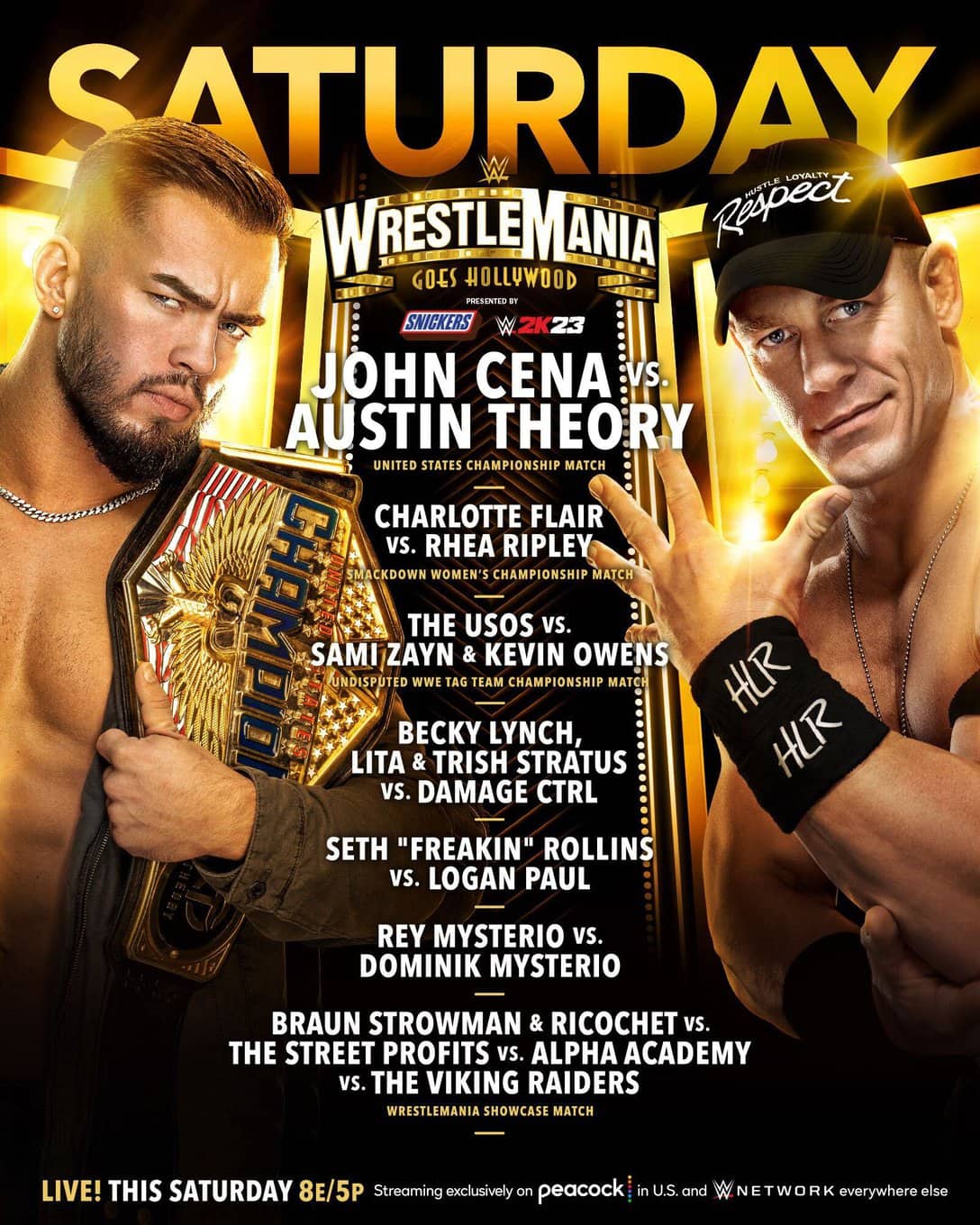 مشاهدة عرض 2023 WWE WrestleMania 39 Night 1 مترجم